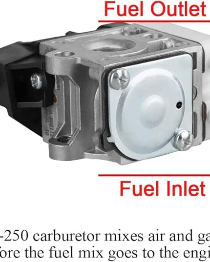PB-251 Carburetor for Echo PB-251 PB-265L PB-265LN ES-255 PB-255 PB-255LN Backpack Leaf Blower - LeafyLoom