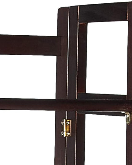 Casual Home 3-Shelf Folding Student Bookcase (20.75" Wide)-Espresso - LeafyLoom