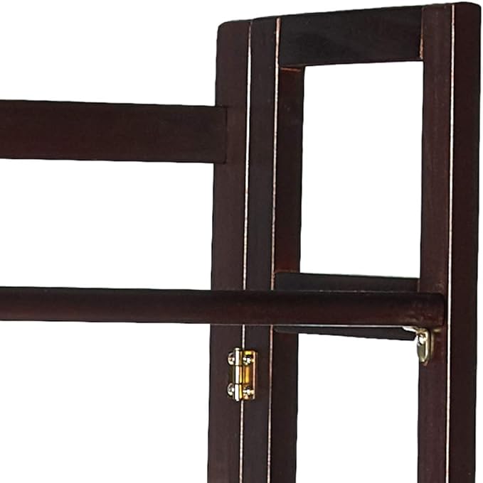 Casual Home 3-Shelf Folding Student Bookcase (20.75" Wide)-Espresso - LeafyLoom