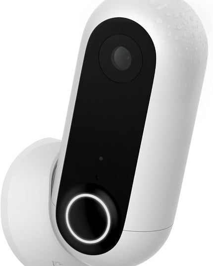 Canary Flex Outdoor Indoor Home Security Camera HD WiFi IP | 24/7 Watch Live Video, Weatherproof, Wire-Free & Wired, Motion Alerts, Two-Way Talk, Night Vision, 10x Zoom, Works with Alexa & More Canary
