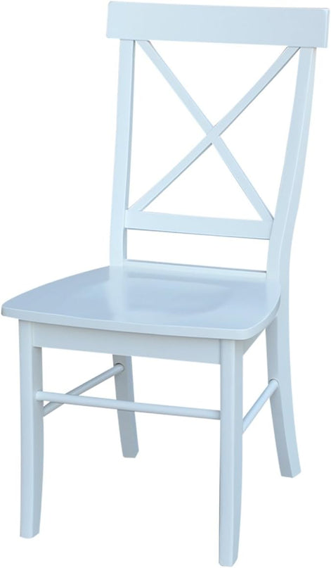 International Concepts X Back Chair, Wood - LeafyLoom