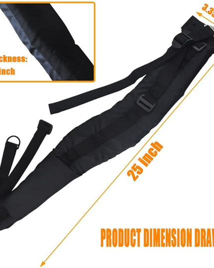 P021046661 P021046660 Back Pack Harness Kit Left Right, Compatible with Echo Backpack Leaf Blower Harness Strap Kit, with 2 Straps PB-760LNH PB-770H PB-770T Straps - Replaces P021046662 C644000060 - LeafyLoom