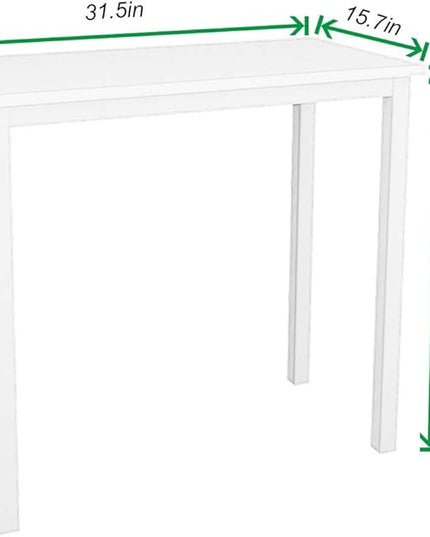 soges 31.5 inches Desk Small Desk Computer Desk Home Office Table Laptop Desk Writing Desk Study Table Computer Workstations Teak GCP2AC3-80TB - LeafyLoom