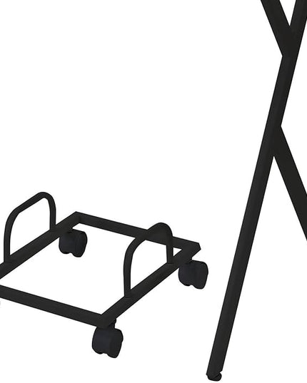 NicBex Kimberly-DW-00049-LWJ Home Office Desks, 62.5"x47.5"x28.5", Black - LeafyLoom