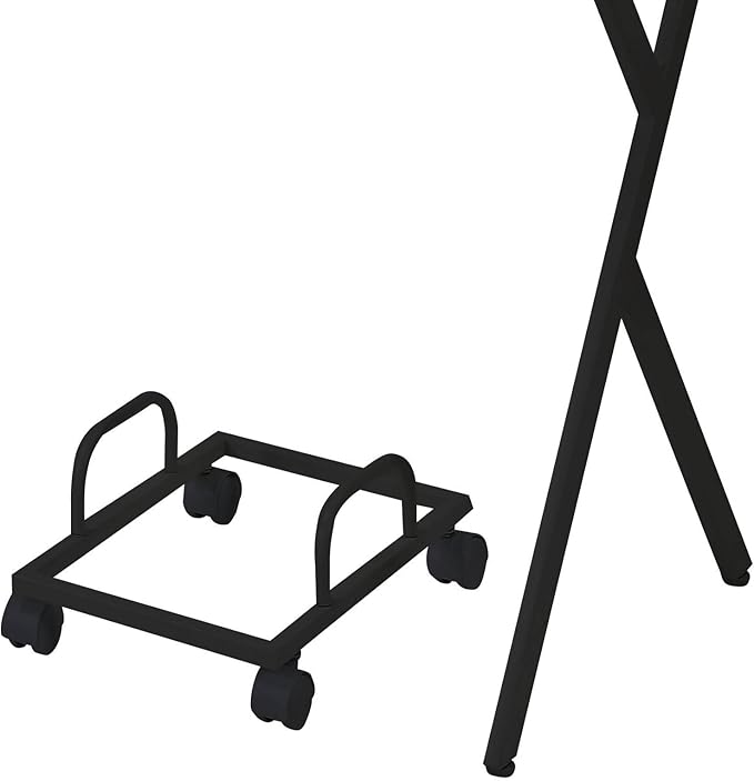 NicBex Kimberly-DW-00049-LWJ Home Office Desks, 62.5"x47.5"x28.5", Black - LeafyLoom