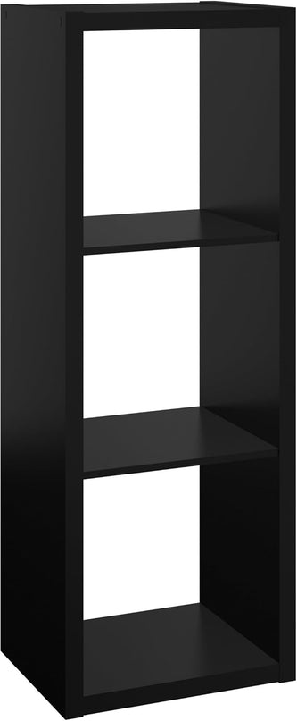ClosetMaid 4543 Decorative Open Back 3-Cube Storage Organizer, Bleached Walnut - LeafyLoom