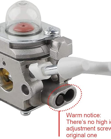 308054114 Carburetor for Homelite 26B Leaf Blower UT09526 308054075 with Carburetor Adjusting Tool Air Filter Primer Bulb - LeafyLoom
