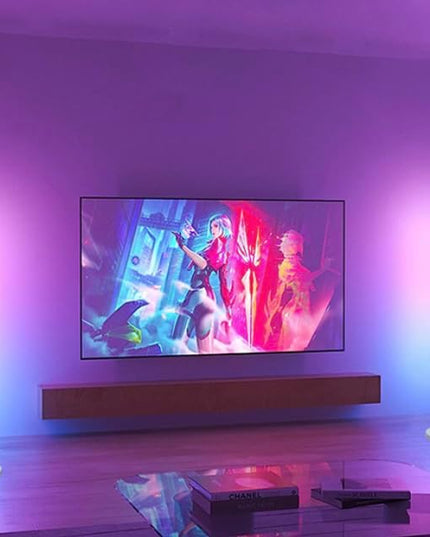 Corner Floor Lamp, Smart LED Corner Lamp Works with Alexa, RGB Ambience Light with Music Sync, Modern Floor Lamp with 16 Million DIY Colors, LED Floor Lamp for Living Room Bedroom Gaming Room, 2Packs - LeafyLoom