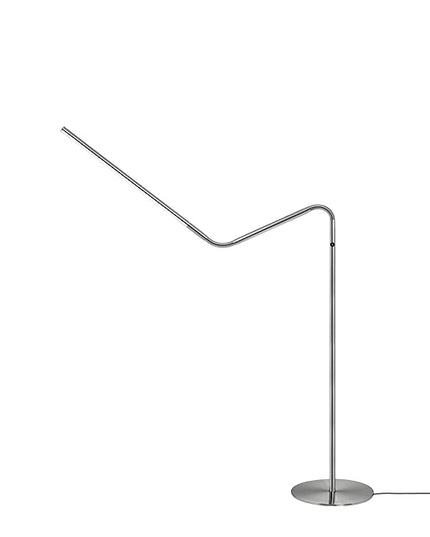 Daylight Company Slimline 3 Floor Lamp, Standing Led Lamp, Touch Dimmable Lamp, Ideal for Sewing, Needlework, Quilting, Nail Artwork, Permanent Makeup, Fine Arts and Crafts and Reading, 13 W, White - LeafyLoom