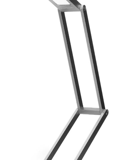 kwmobile Foldable LED Desk Lamp - Folding Portable USB Table Light with 3 Brightness Settings - for Home, Reading, Studying, Work, Travel - Anthracite - LeafyLoom