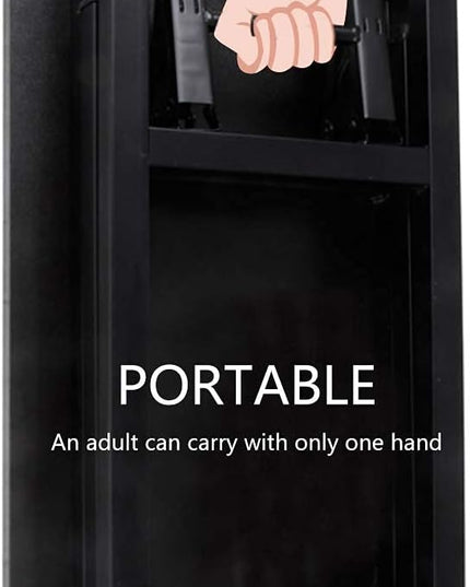 Folding Desk, 47 inch No Assembly Folding Desks for Small Spaces, Sturdy Foldable Computer Desk, Functional Home Office Desks, Study Writing Desk Office Table Workstation for Home Office Outdoor - LeafyLoom