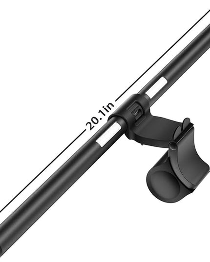 OOWOLF 20.1inch Monitor Light Bar with Backlight, Eye-Caring Computer Light, Screen Light Bar, CRI≥95 Desk Lamp, Dual Light, Filter Blue-Light,3-Color Mode, Memory Dimming, for E-Reading Home Office - LeafyLoom