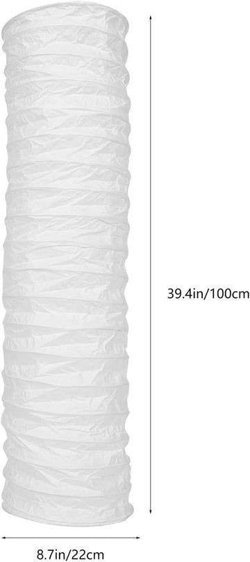 Paper Floor Lamp Shades Nordic Style Table Light Shades Barrel Chandelier Protector for Home Hotel Bedside Desk Wall - LeafyLoom