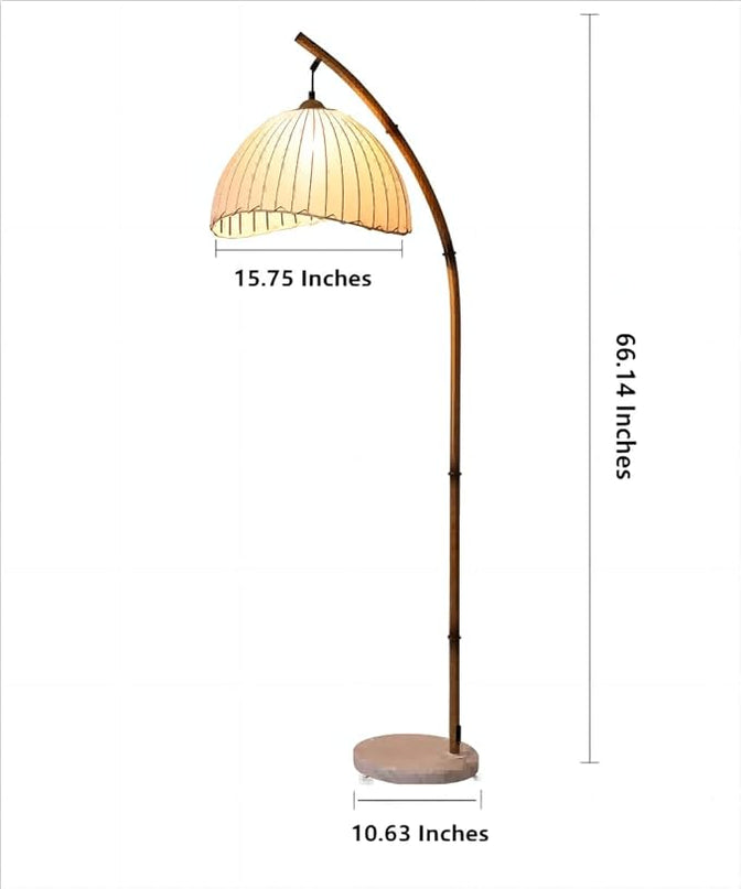 LED Floor Lamp for Living Room,Full Spectrum LED Modern Floor Lamp with Adjustable Brightness, Standing Lamp with Button, Dimmable Reading Floor Lights - LeafyLoom