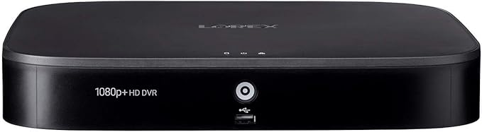 Lorex D441A62B 16 Channel 1080p Analog HD 2TB Security System DVR with Advanced Motion Detection Technology and Smart Home Voice Control, Black Lorex