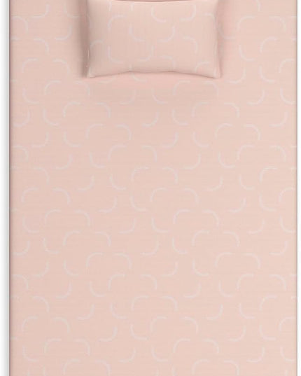 Signature Design by Ashley Full Size iKidz 7 Inch Firm Gel Memory Foam Mattress with Stretch Knit Cover & Pillow Included, Pink Coral - LeafyLoom