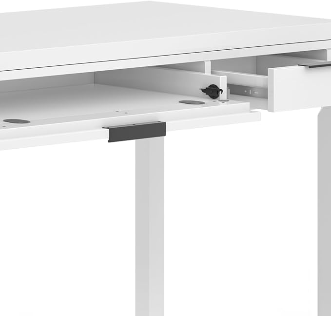 SIMPLIHOME Hollander Solid Wood Contemporary 60 Inch Wide Desk in White, for The Office Desk, Writing Table, Workstation and Study Table Distressed Dark Brown - LeafyLoom