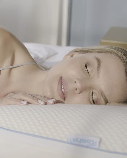 Side Sleeper Pillow - Bed Pillow - Cooling Pillow - My Skin Friendly Memory Foam Pillow - Pillow Cover Cervical Pillow Orthopedic Pillow Supports Posture Neck Bed Pillow Sleeping Pillow - LeafyLoom