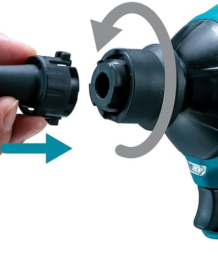 Makita AS001GZ Rechargeable Air Duster, Compatible with 40 Vmax (main unit only). *Battery, charger, and case sold separately - LeafyLoom