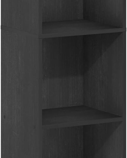 Furinno Luder Bookcase / Book / Storage, 5-Tier Cube, Blackwood - LeafyLoom