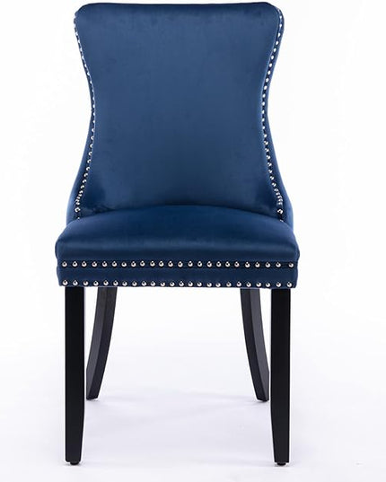 NicBex Haerin-SD-00118-LWJ Dining Chairs, 27.4"x20.4"x37.4", Blue - LeafyLoom