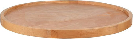 Flash Furniture Mayfair 30" Round Butcher Block Style Table Top, Natural - LeafyLoom