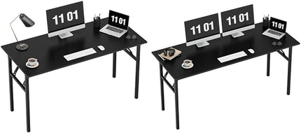 Need Computer Desks - 47 and 62 inch Folding Tables with BIFMA Certification - LeafyLoom