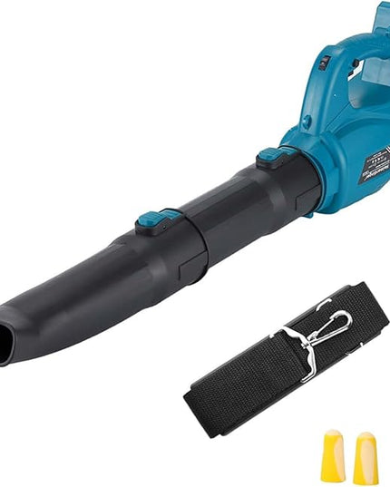 Cordless Leaf Blower for Makita 18V Battery(Not Included),320CFM 145MPH Electric Blower,6 Variable Speed Battery Powered Leaf Blower for Snow Blowing & Lawn Care Yard Cleaning - LeafyLoom