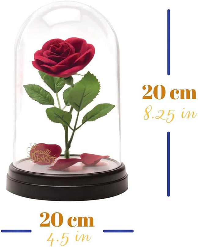 Paladone Beauty and The Beast Enchanted Rose Light, Touch Activated, Officially Licensed Disney Merchandise - LeafyLoom