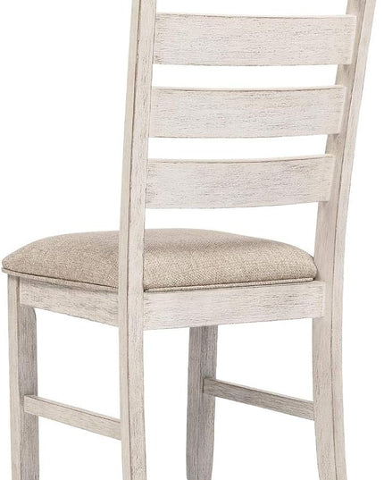 Signature Design by Ashley Skempton Modern Farmhouse Dining Room Chair, 2 Count, Whitewash - LeafyLoom