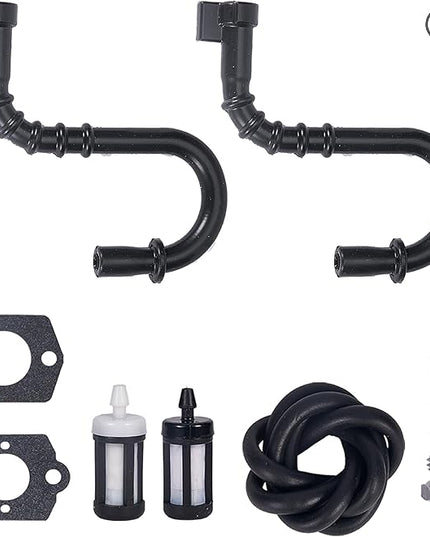 Stub Spark Arrestor & Fuel Line Hose Kit for Stihl BG86 BG66 BG56 SH86 SH56 Blower Replace Parts with Fuel Filter Gasket - LeafyLoom