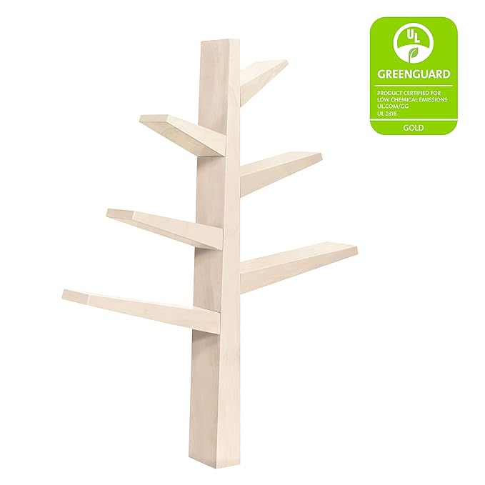 Babyletto Spruce Tree Bookcase in Washed Natural - LeafyLoom