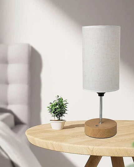 Cordless Lamps Table Lamp Small Light Bedroom Office Desk Battery Operated Rechargeable Dimmable Touch 5000mah Led Portable Outdoor Memory Night Patio Dining Wireless Restaurants Home (Linen) - LeafyLoom
