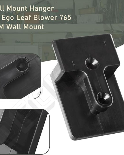 DECKMAN Wall Mount Hanger for Ego Leaf Blower 765 CFM Wall Mount, LB7654 Leaf Blower, Hook/Holder Say Goodbye to Clutter and Hello to an Organized Space Fits Garage or Shed Organization - LeafyLoom