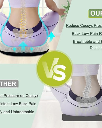 Hemorrhoid Pillow Bed Sore Cushion for Butt Sitting Donut Pillow Pressure Ulcer Cushion Donut Pillow for Tailbone Pain Relief Postpartum Pillow After Surgery Pressure Pads Medical Donut Seat Cushion - LeafyLoom
