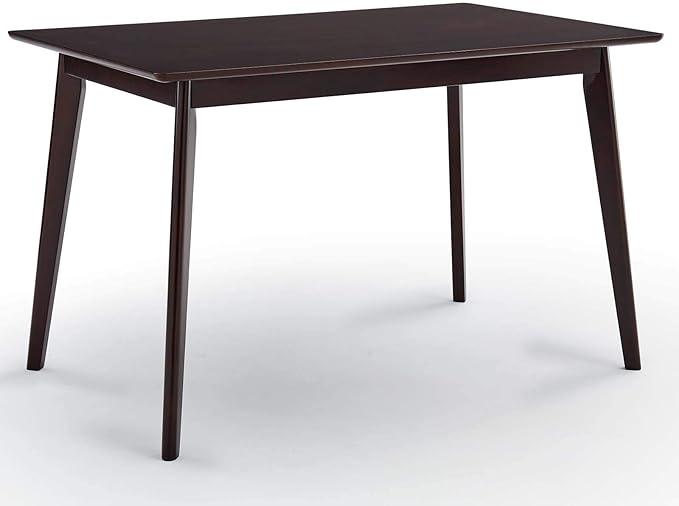 Modway Oracle 47" Rectangle Dining Table, Cappuccino - LeafyLoom