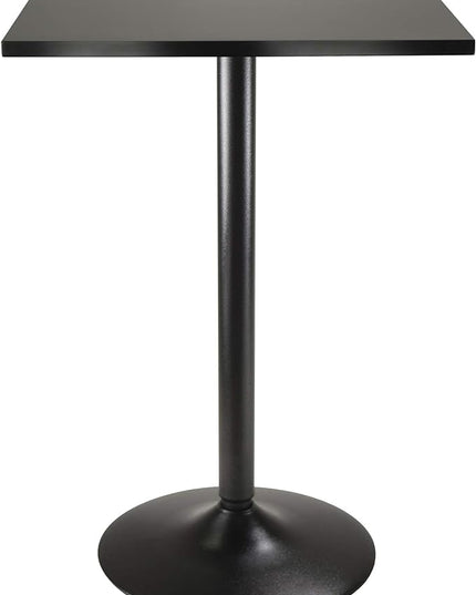 Winsome Obsidian Dining, Black, Pack of 1 - LeafyLoom