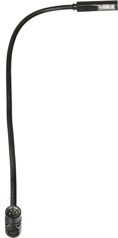 18XR-4-LED 18 inch Gooseneck LED Light with Right-Angle 4-Pin XLR Connector - LeafyLoom