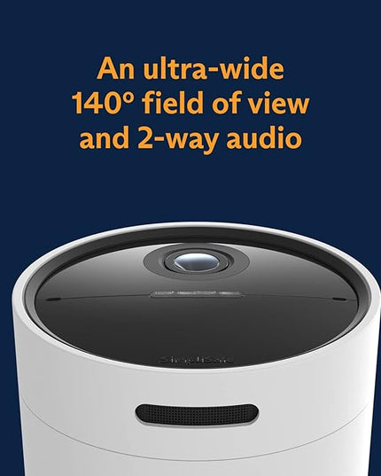 SimpliSafe 7 Piece Wireless Outdoor Camera Home Security System - Optional 24/7 Professional Monitoring - No Contract - Compatible with Alexa and Google Assistant SimpliSafe%C2%AE