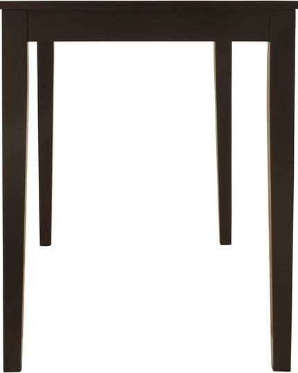 Signature Design by Ashley Kimonte Rectangular Dining Room Table, Black - LeafyLoom
