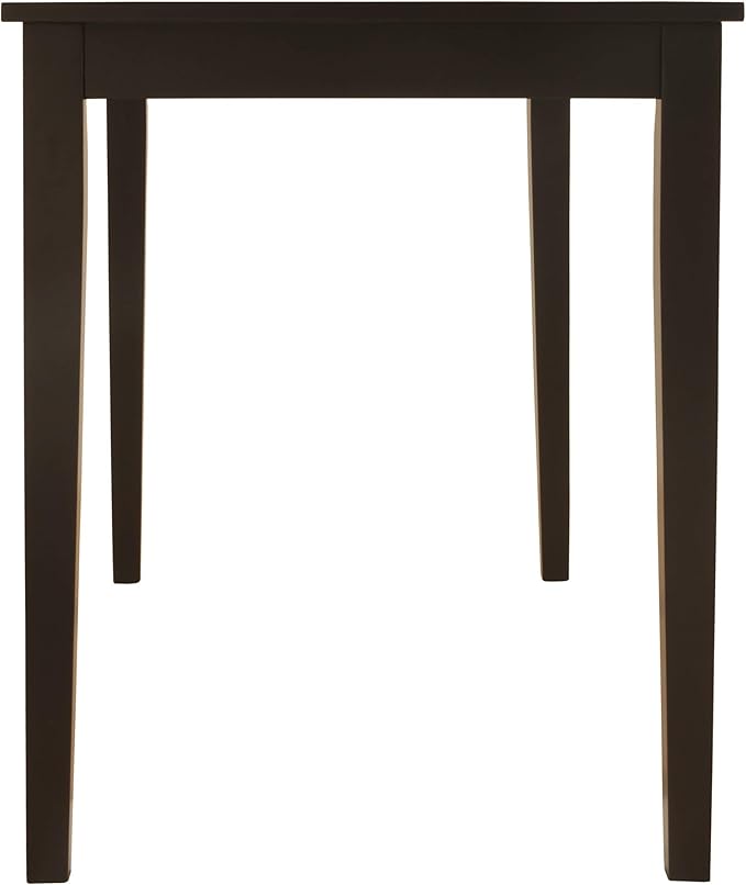 Signature Design by Ashley Kimonte Rectangular Dining Room Table, Black - LeafyLoom