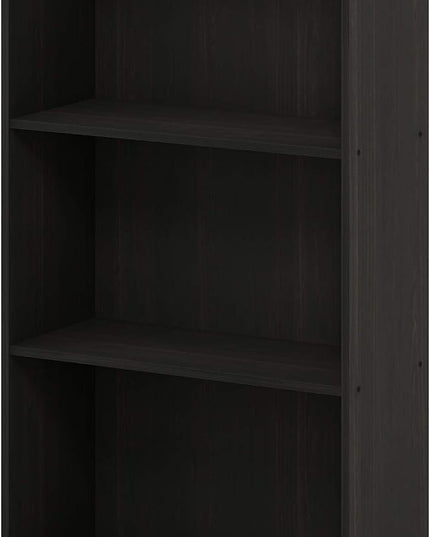 Furinno Basic 3-Tier Bookcase Storage Shelves, Espresso - LeafyLoom
