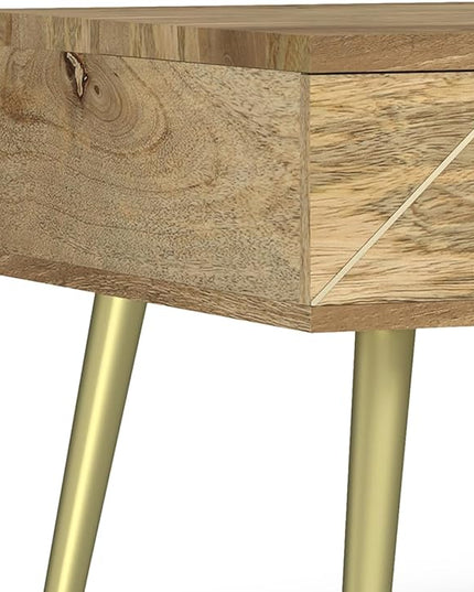 SIMPLIHOME Jager Lift Top Coffee Table, 36 inch, Natural - LeafyLoom