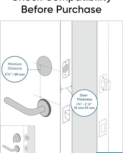 eufy Security Smart Lock S230, Keyless Fingerprint Lock for Front Door, Easy Installation, Built-in Wi-Fi, Reliable App for Remote Access, One-Year Battery Life, BHMA Certified, IP65 Weatherproof eufySecurity