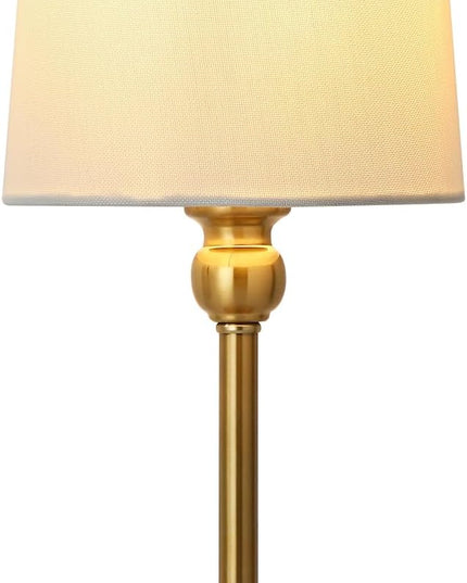Cordless LED Table Lamp, 6000mAh Rechargeable Bedside Night Lamp for Bedroom, Portable Touch Stepless Dimmable Battery Operated Lamp, Ambient Light for Patio Restaurant(‎Antique Brass S) - LeafyLoom