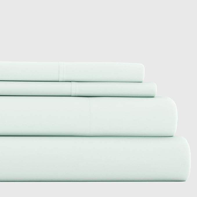 Linen Market Bed Sheets for Full Size Bed (Mint) - Sleep Better Than Ever with These Soft and Cooling Full Sheets - Deep Pocket Fits 16" Thick Beds - 4 Piece Full Sheet Set - LeafyLoom