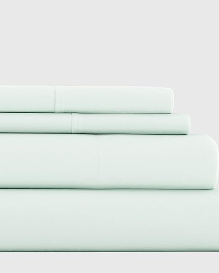Linen Market Bed Sheets for California King Size Bed (Mint) - Sleep Better Than Ever with These Soft and Cooling California King Sheets - Deep Pocket Fits 16" Thick Beds - 4 Piece Cal King Sheet Set - LeafyLoom