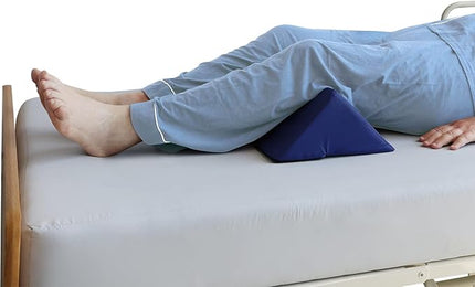 NYOrtho Positioning Wedge Pillow support - Wipe Clean Water Resistant alignment for elderly side sleepers - LeafyLoom