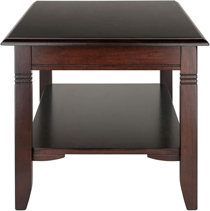 Winsome Wood Nolan Occasional Table + Eugene Accent Table Bundle | Solid Wood - LeafyLoom