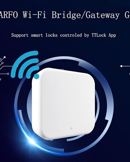 HARFO Wi-Fi Gateway/Wi-Fi Bridge for APP Lock Series, Keyless Entry Electronic Door Lock Bluetooth Lock Wi-Fi Gateway/Wi-Fi Bridge, G2 Gateway, G2 Hub HARFO